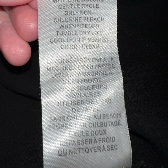 Philosophy Lace Flutter Cap Sleeves Blouse - Picture 9 of 9